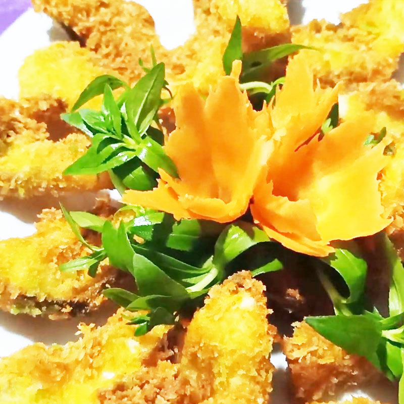 Cá tầm chiên xù