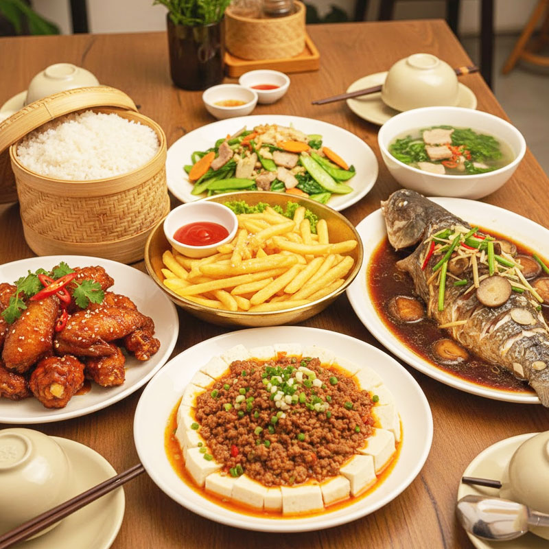 Combo 1: 3 - 5 khách