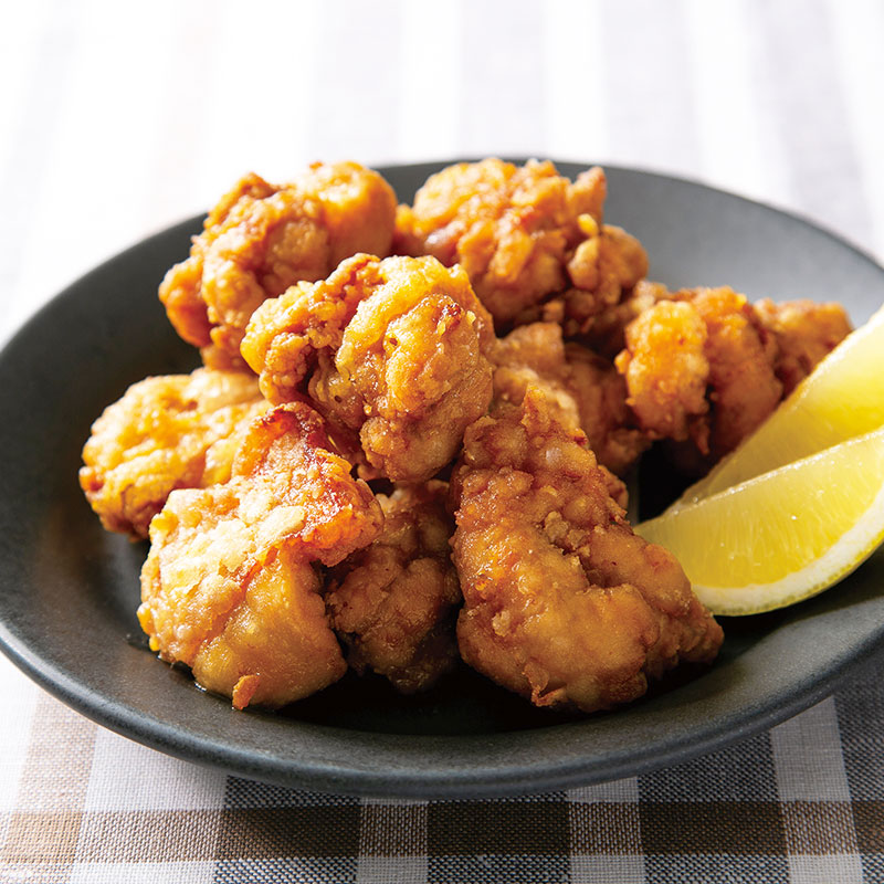 Gà chiên vị Tày