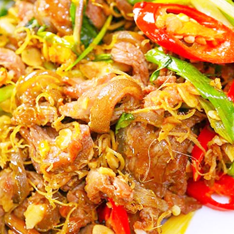 Ngựa Bắc Hà xào lăn