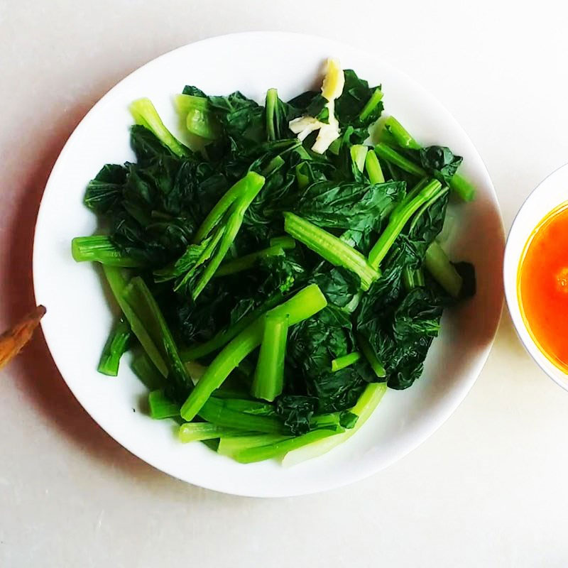 Rau ngồng cải xào/luộc