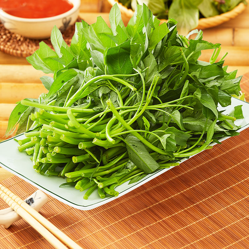 Rau xanh nhúng lẩu